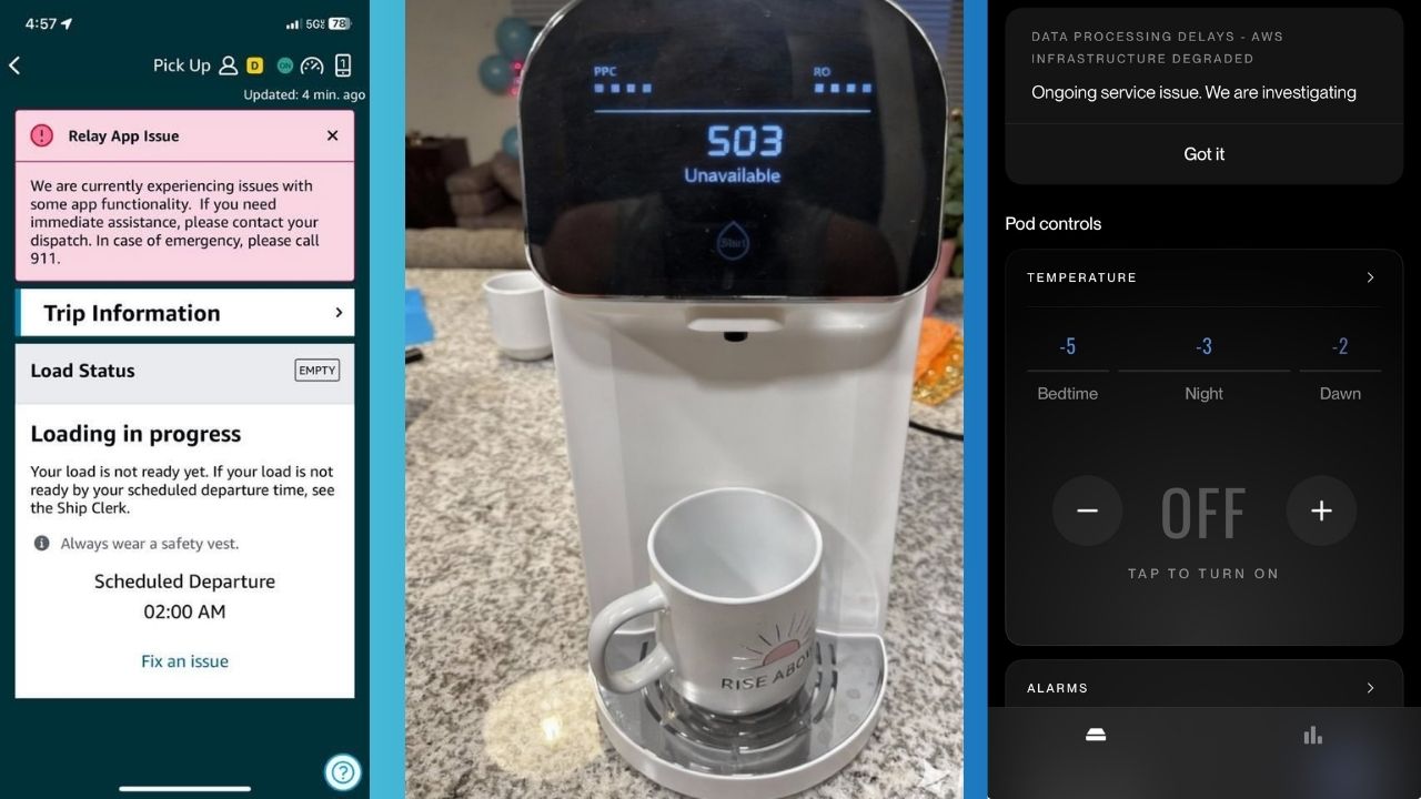 Une panne de cloud affecte les utilisateurs