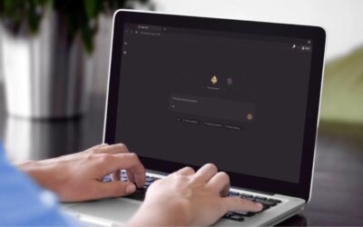 Strawberry running on a macbook