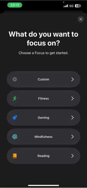 Iphone Choisir le mode de mise au point