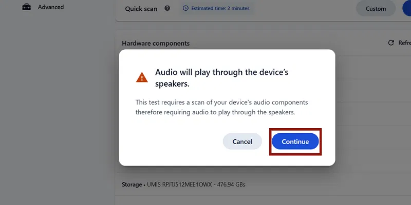 Avis d'analyse rapide de Lenovo Vantage