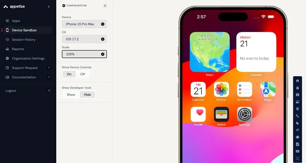 Comment exécuter des applications iOS sur Android Appetize Run