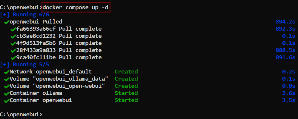 Docker Compose pour extraire l'image