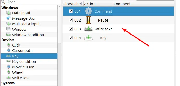 Création d'une automatisation simple du flux de travail à l'aide d'Actiona