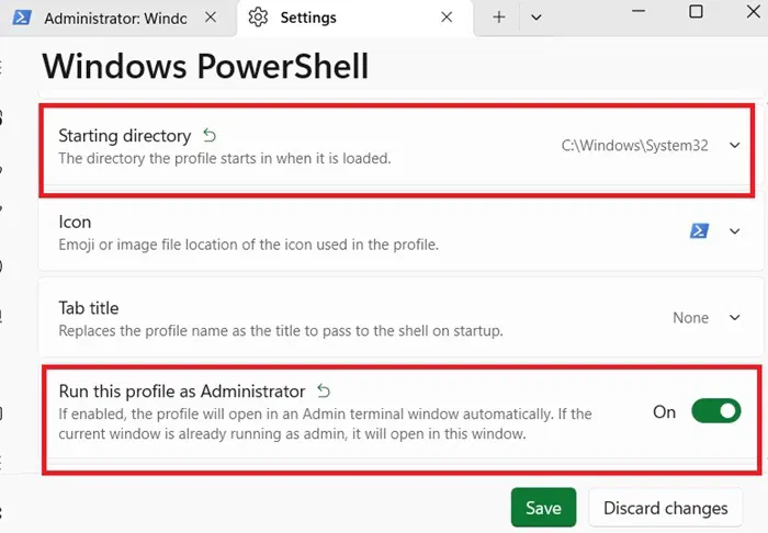 Paramètres liés à l'administrateur en mode séisme.