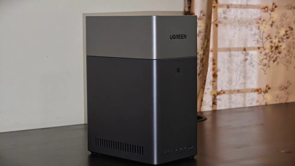 Ugreen NAS on a table