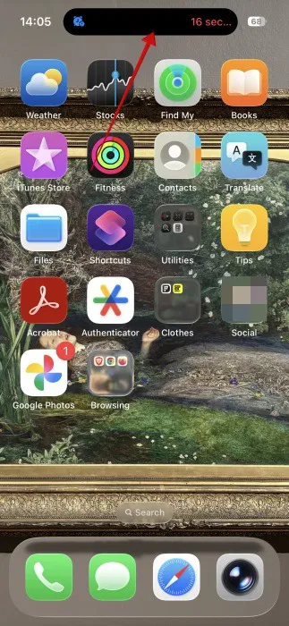 Rappels critiques iPhone Dynamic Island