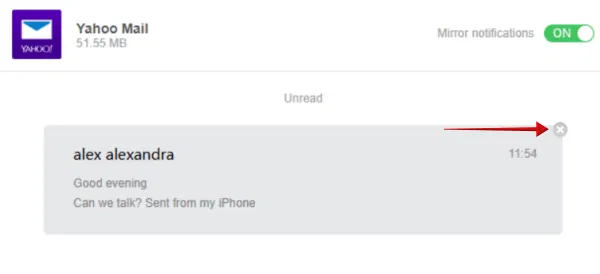 Suppression de la notification d'AirDrop sur PC.