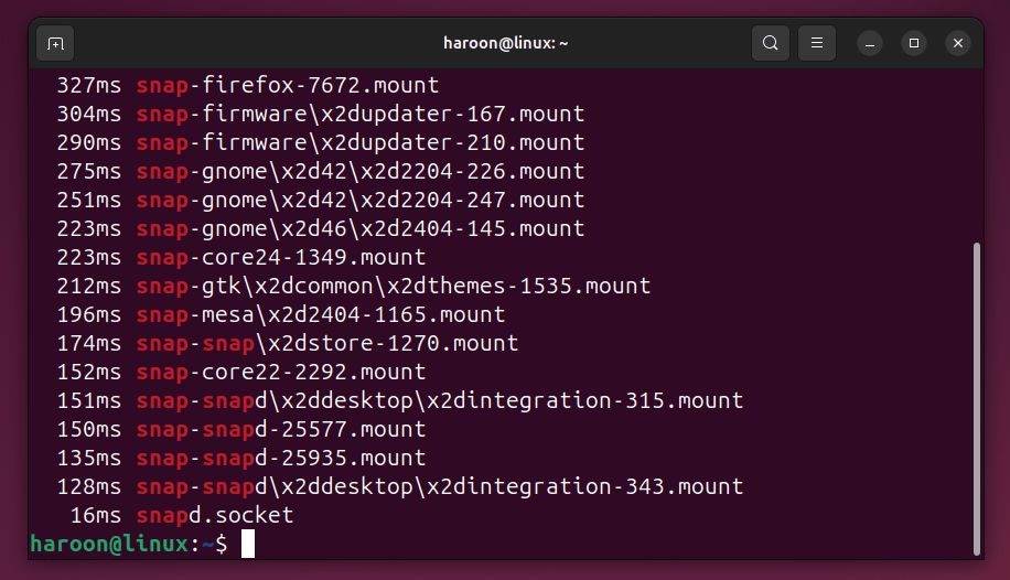 Affichage des dépendances qui peuvent se lancer même si elles sont désactivées