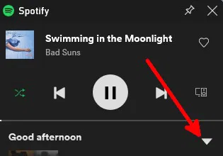 Barre de jeu Xbox Spotify Play