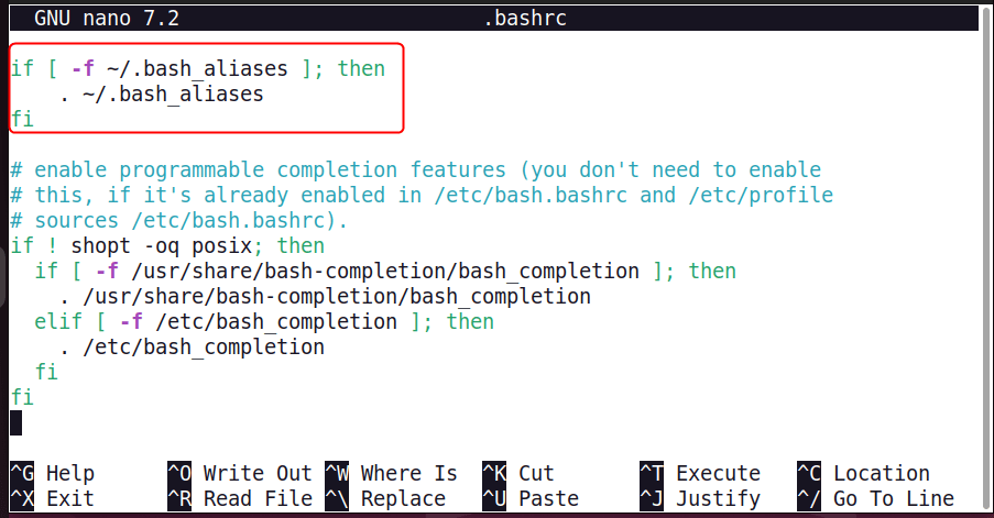 Alias ​​permanent Linux