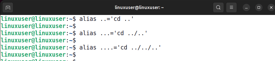 Créer Alilas pour la navigation dans l'annuaire