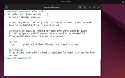 Alias Command Linux