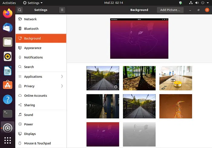 Passer de Windows à l'arrière-plan des paramètres Linux Passer de Windows à l'arrière-plan des paramètres Linux