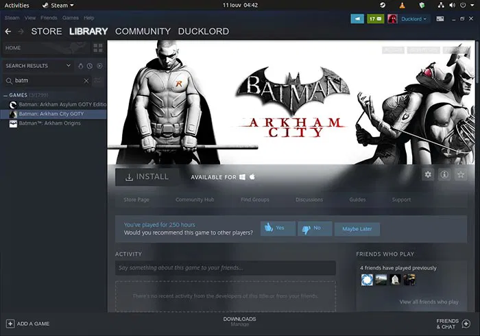 Passer de Windows à Linux Steam Utiliser Steam pour jouer à des jeux sous Linux après avoir quitté Windows.