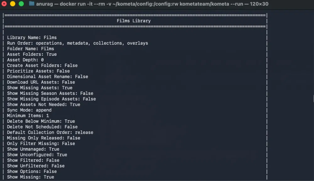 Analyse de la bibliothèque Kometa