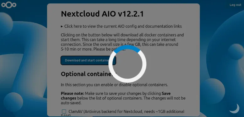 Téléchargement de conteneurs