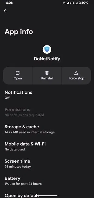 Pas d'accès Internet