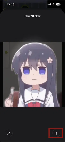 Ajouter des autocollants de message iPhone