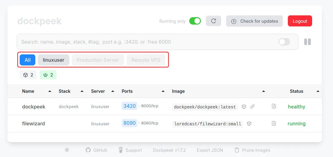 Gestion de plusieurs hôtes Docker