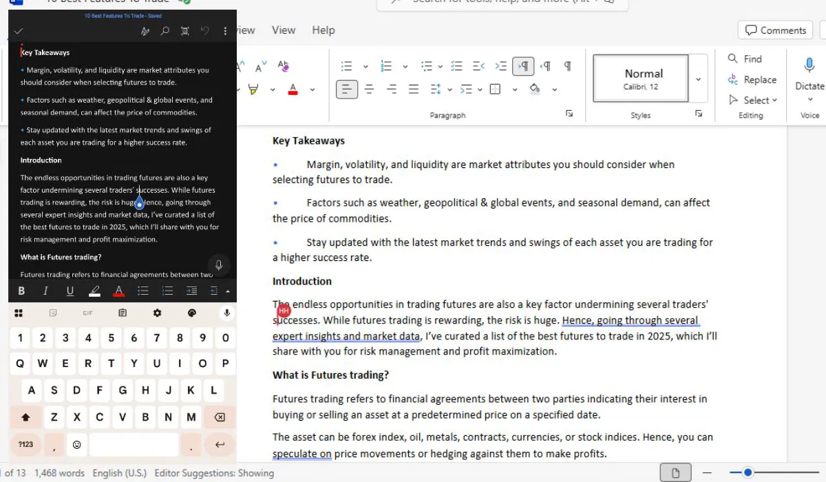 Reprise multi-appareils M365