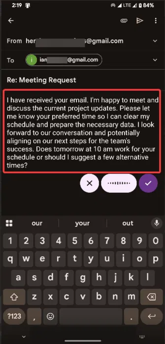 Dictée Wispr Flow utilisée