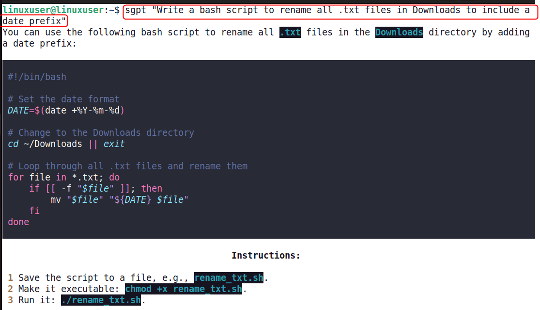 Automatisez les tâches avec des scripts