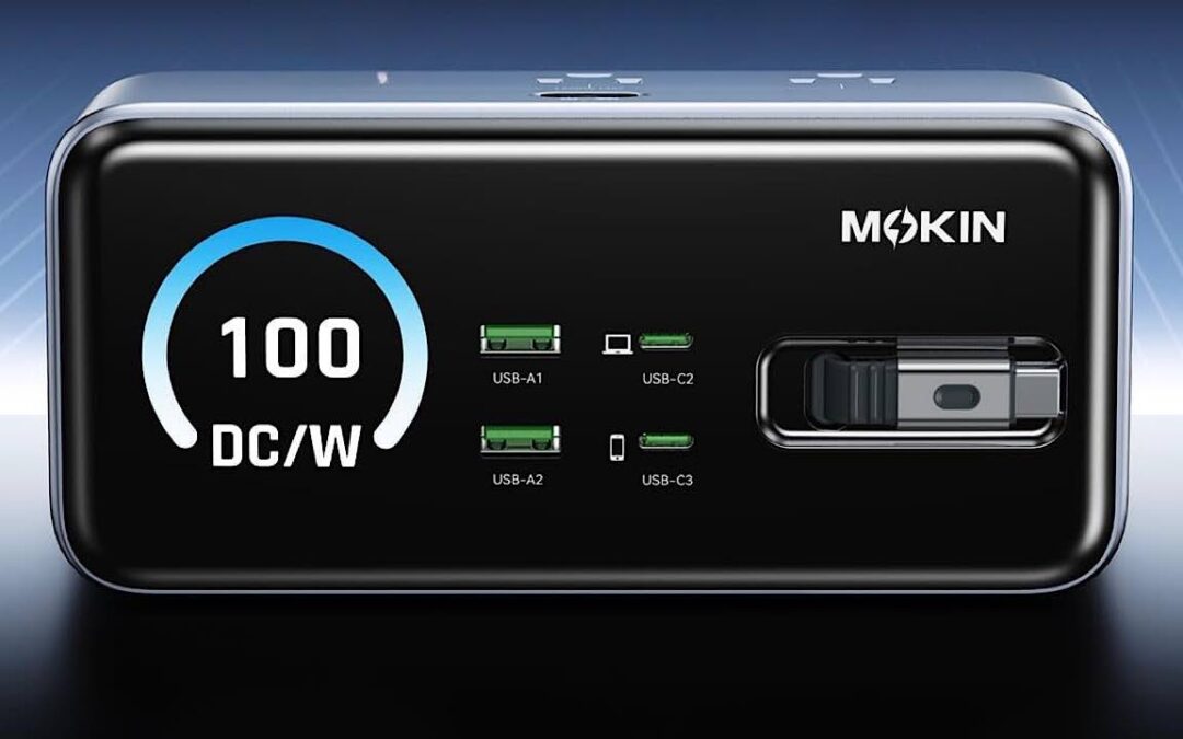 La station de recharge MOKiN Core GC1005 transforme les ordinateurs de bureau