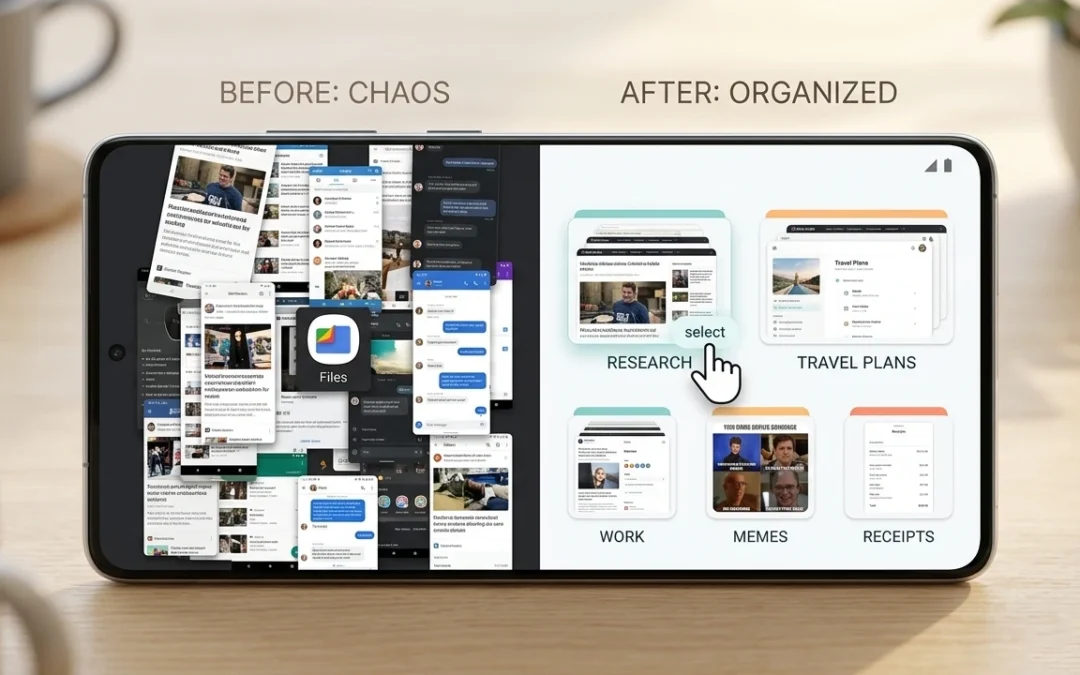 Comment cette application gratuite a transformé le chaos de mes captures d&rsquo;écran Android en ordre