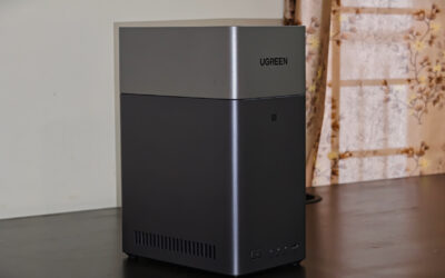 Ugreen NAS on a table