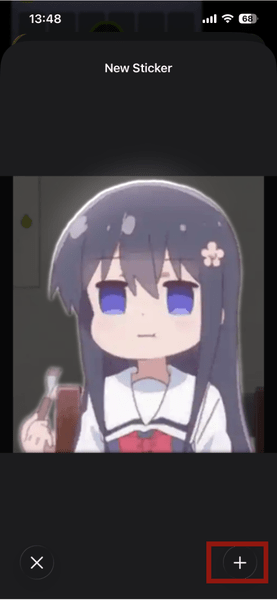 Ajouter des autocollants de message iPhone