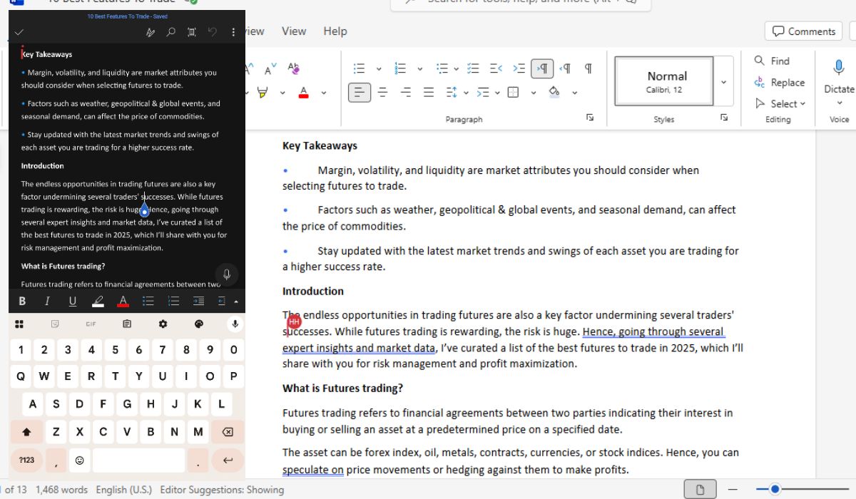 Reprise multi-appareils M365