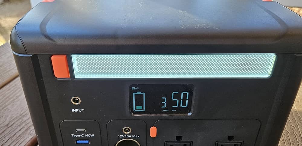 Lumière en mode solide.