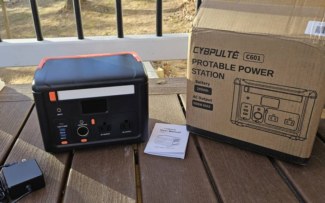 Restez chargé pendant les pannes de courant avec une centrale électrique portable CYBPULTE C601