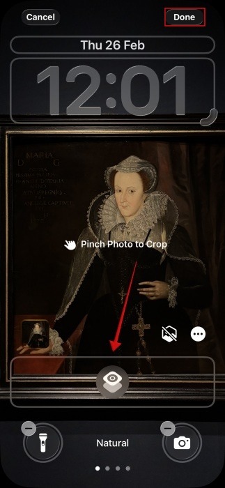 Ajouter le bouton de redémarrage Écran de verrouillage Affichage du raccourci iPhone