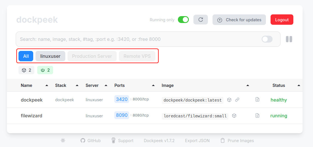 Gestion de plusieurs hôtes Docker