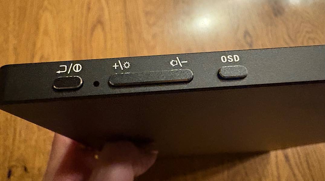 Boutons de paramètres