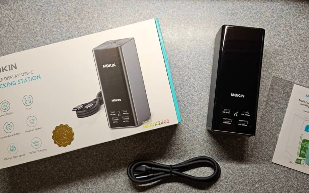 Augmentez la productivité avec la station d&rsquo;accueil MOKiN DockPro DK2403