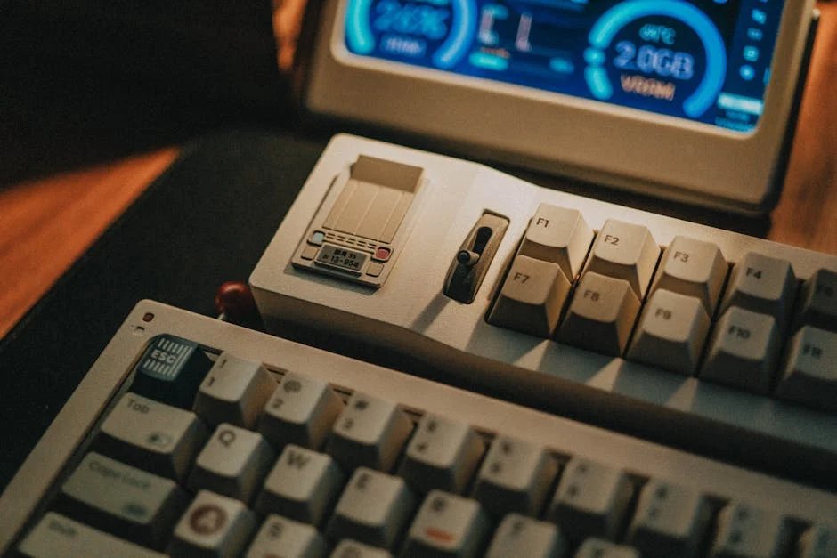 Le clavier Macintosh original d'Apple de 1984 n'avait ni touches fléchées, ni touches de fonction, ni pavé numérique, car Steve Jobs voulait que les utilisateurs saisissent d'abord la souris. Ensuite, Apple a discrètement vendu les clés manquantes comme accessoire.