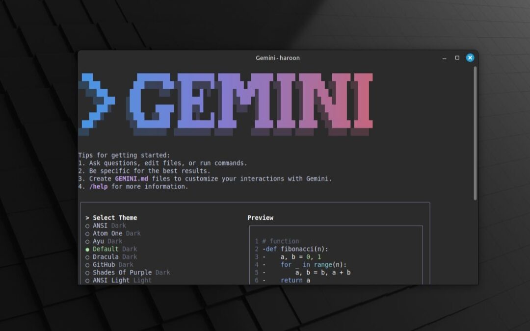 Comment gérer l’agent Gemini CLI AI sur votre terminal