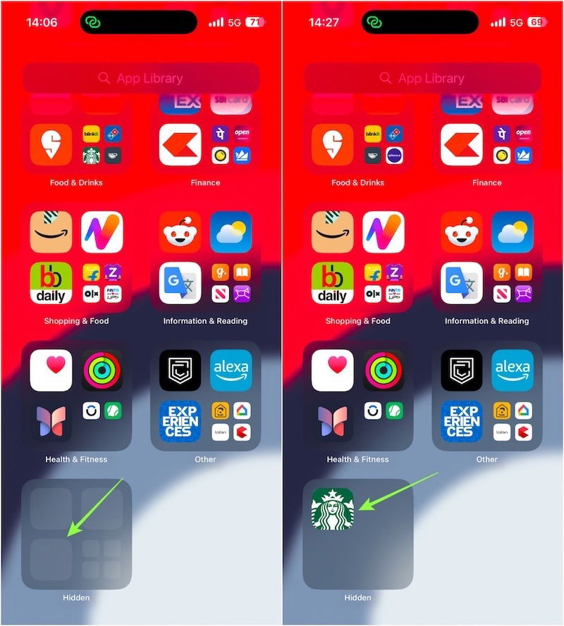 Accéder aux applications cachées sur iPhone