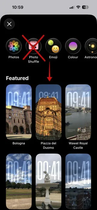Arrêter le changement de papier peint de l'iPhone et désactiver la lecture aléatoire