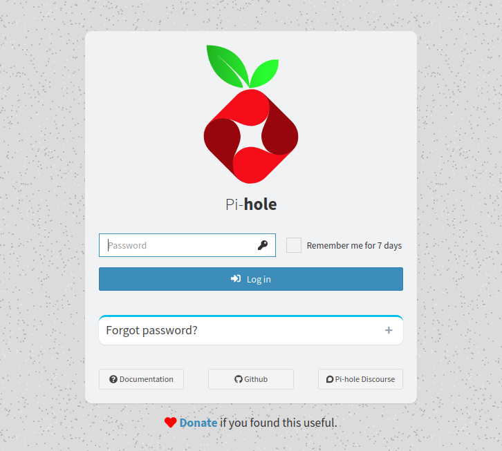Block Ads Pi Hole Linux 04 Pi Hole Page d'atterrissage