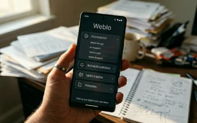 Weblo Mobile Browser Bookmark Manager Featured