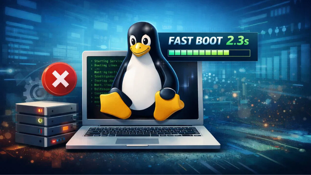 Make Linux Boot Faster By Disabling Unnecessary Services Feature Image