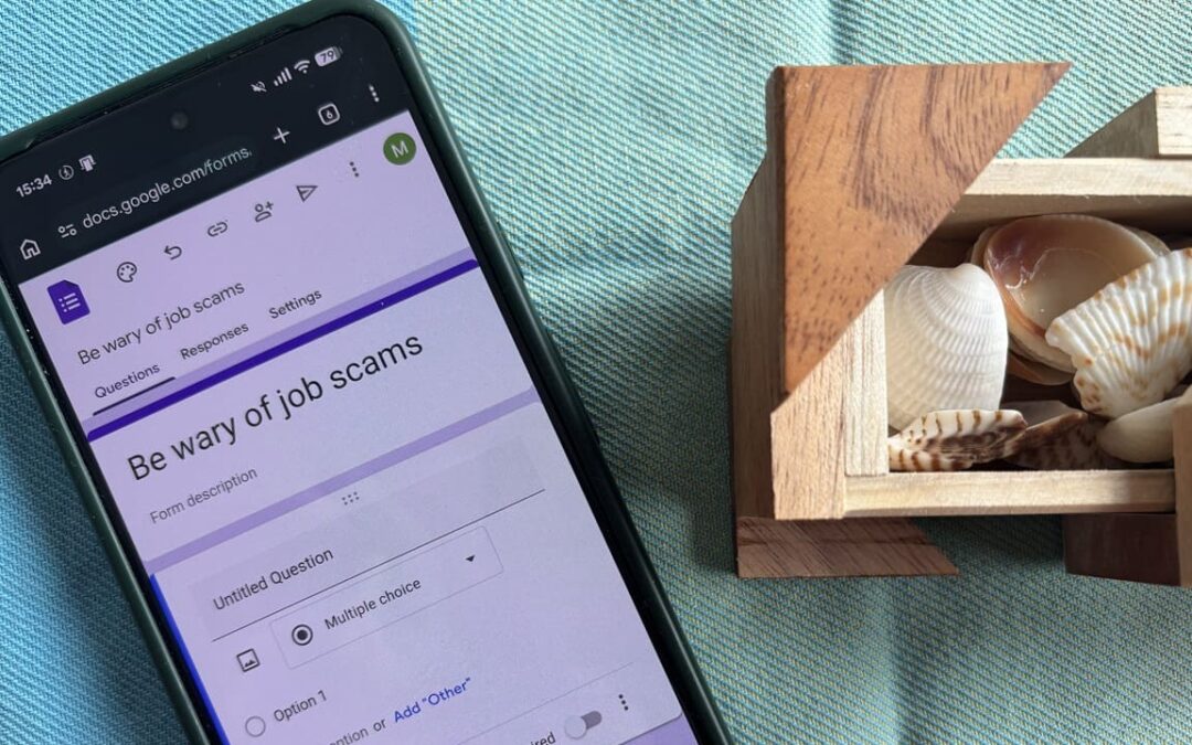Les fraudeurs utilisent Google Forms pour de fausses offres d’emploi, voici comment rester en sécurité