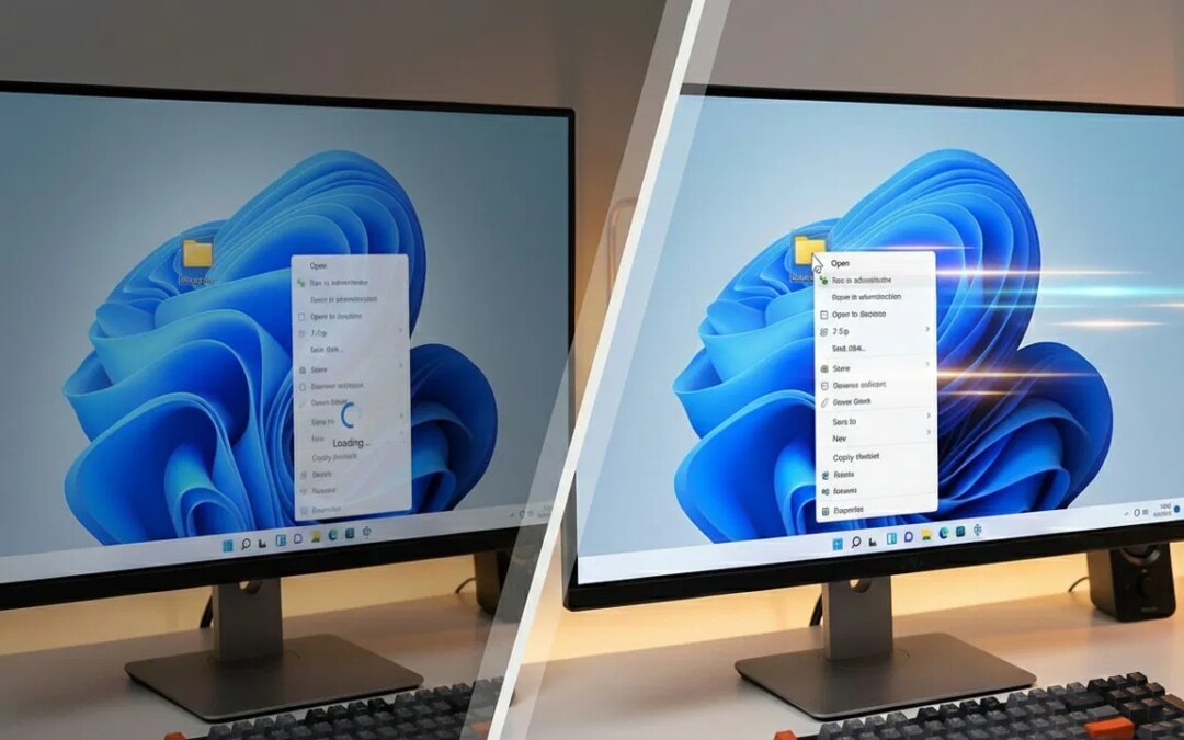 Menu contextuel lent dans Windows ? Voici comment le rendre plus vif