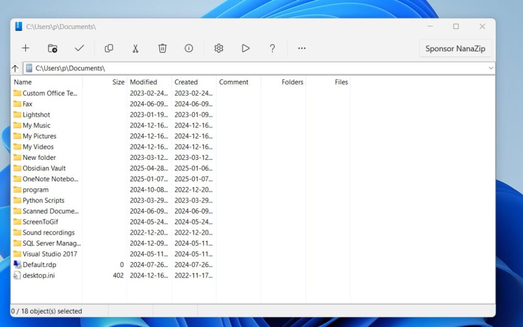 Nanazip est le seul gestionnaire d'archives de fichiers dont vous aurez besoin sur Windows