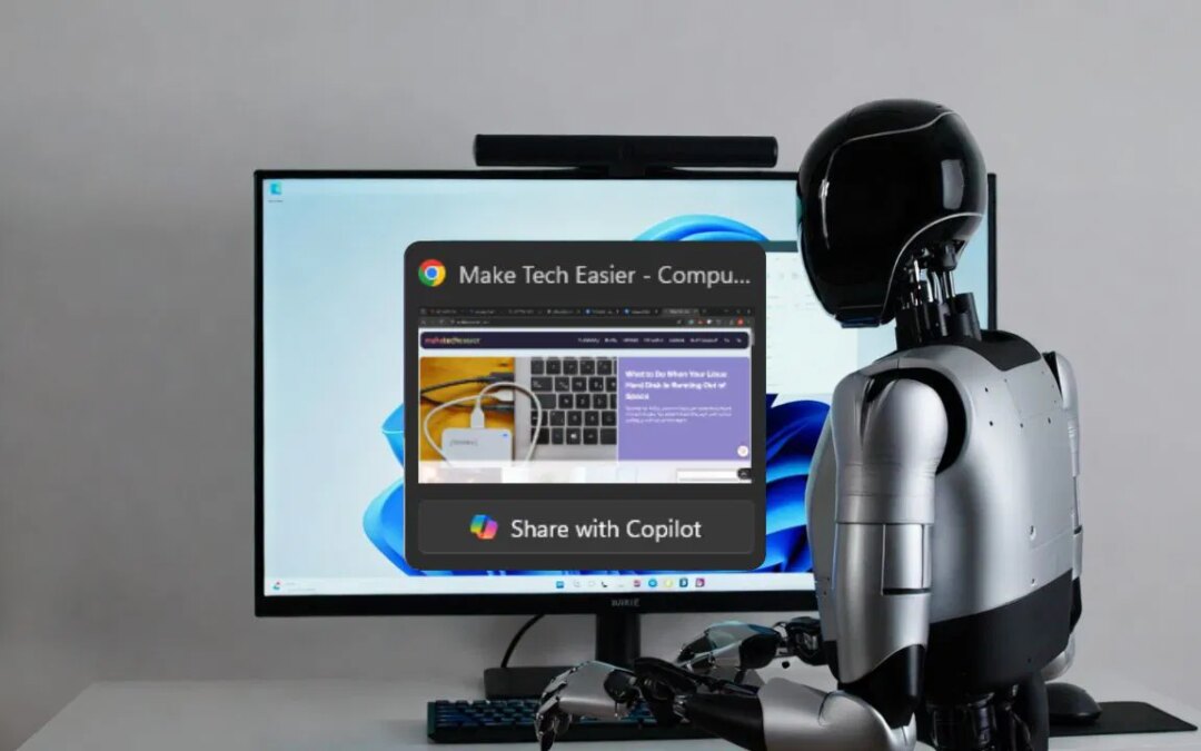 « Partager avec Copilot » de Windows 11 veut que l&rsquo;IA voie votre application Windows