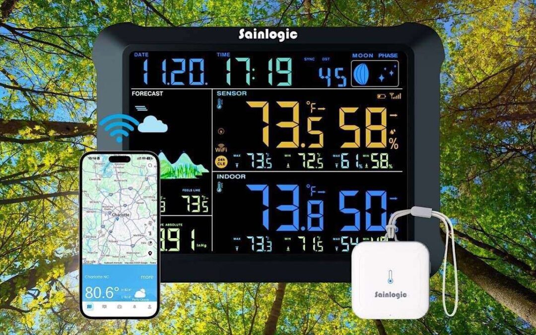 Utilisez la station météo Sainlogic SA1 pour obtenir des informations à un arrêt