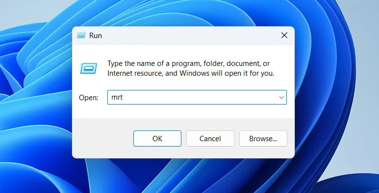 Ouverture de MSRT via Run